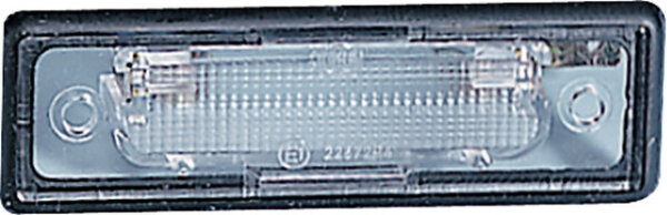 Einbau-Kennzeichenleuchte K 570 (ohne Glühlampe)