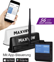 Antenne und Router MAXVIEW Roam Campervan Farbe weiß