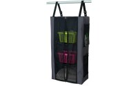 Hanging cupboard 3 dark grey / black 40x20x74 cm