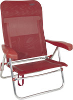 Chaise de plage CRESPO Beach Chair rouge