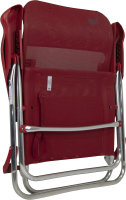 Strandstuhl CRESPO Beach Chair Farbe rot