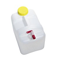 Multi wide neck canister 20 l, 320 x 250 x 390 mm DIN 96 DIN 51 incl. cap for tap