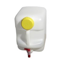 Multi wide neck canister 20 l, 320 x 250 x 390 mm DIN 96 DIN 51 incl. cap for tap