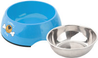 Brunner dog bowl Hungry Colour blue