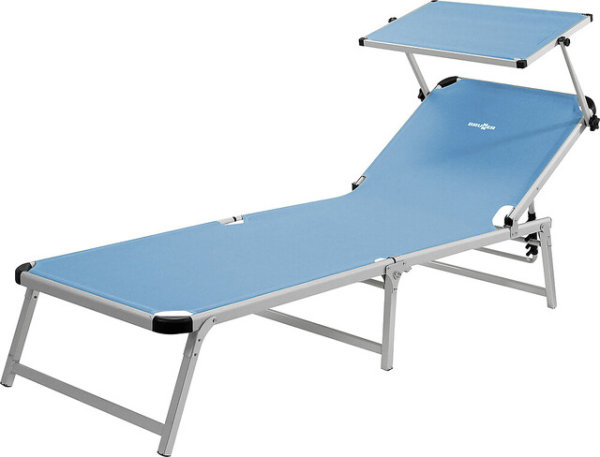 Sun lounger BRUNNER Marbella light blue