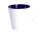 Mug melamine Gimex Linea Blue Colour white / blue 300 ml