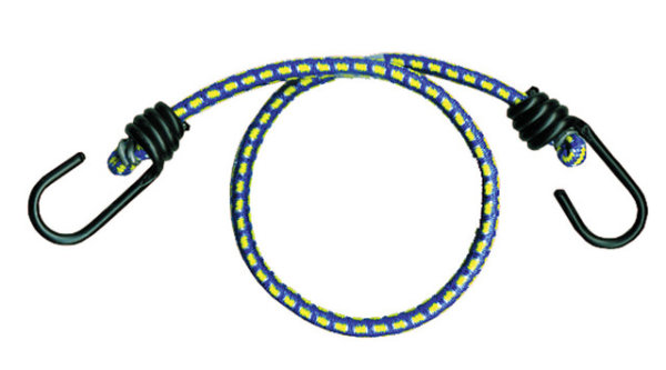 dbl-sided rubber tens. cable with hooks 40 cm contents 2pcs