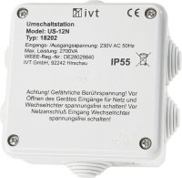 Switching station IVT US-12N automatic mains switchover