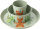 Geschirrset koziol CONNECT ZOO 3er-Set Kleiner Teller+Schale+Becher Farbe nature wood