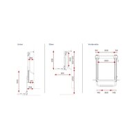 Porte-vélos BR-Systems Bike Lift Short 12 V 2 vélos, charge admise 60 kg