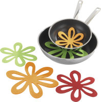 Wenko felt flower scratch protection inserts