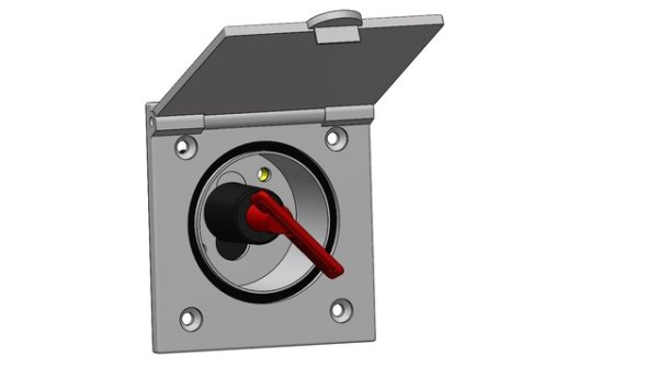 Batterietrennschalter easydriver inkl. Einbaugehäuse