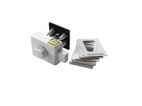 HEOSafe additional lock 3 pcs simultaneous locking Colour white