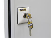 HEOSafe additional lock 3 pcs simultaneous locking Colour white