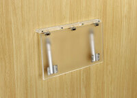 Tischplattenhalter für abklappbare Tischplatten Aluminium 25,2 cm