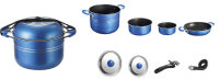 BRUNNER Skipper pan set 8 pcs. Col. blue