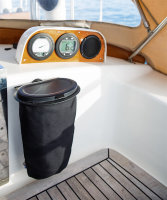 Sac poub. Yachticon Flextrash 9 litres, noir