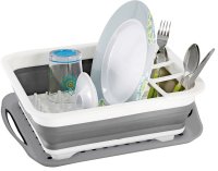 Dish drainer Brunner Dropper colour white / grey