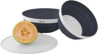 Set bowl and sieve Outwell Collaps foldable col. black