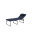 Three-legged lounger CRESPO extra Air-Deluxe alu Colour blue