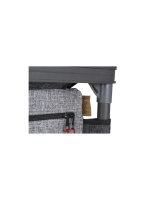 Küchenschrank Bo-Camp Kitchen Island Hampton Farbe grau