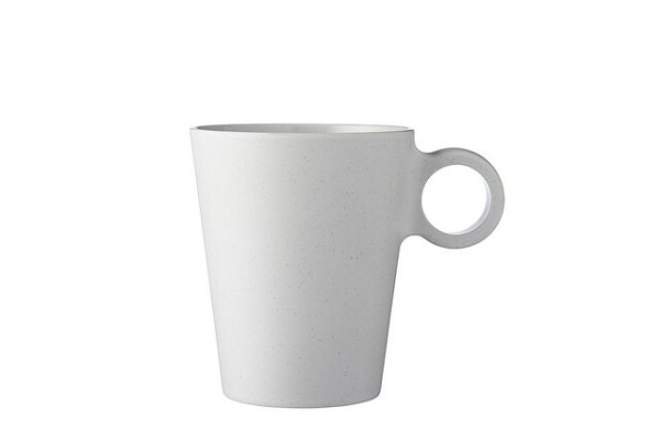 Tasse avec anse MEPAL Bloom mélamine, 300 ml pebble black