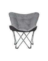 Schmetterlingsstuhl Bo-Camp Urban Outdoor Redbridge Farbe grau