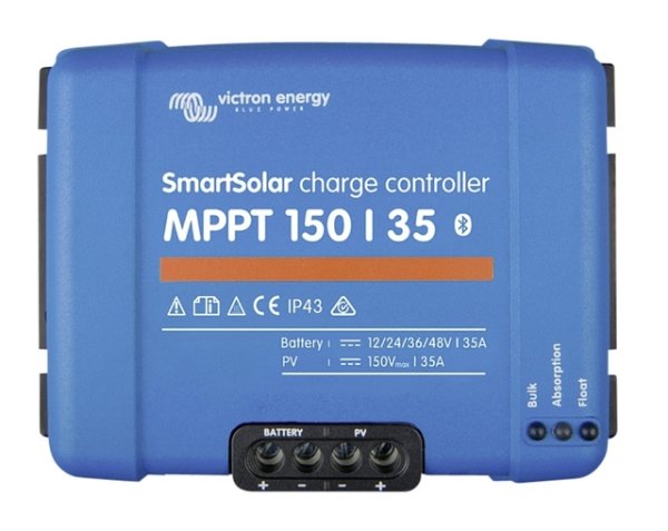 Régul. charge solaire Victron MPPT SmartSolar 150 / 35