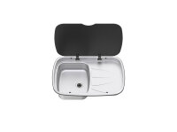 Thetford Argent Sink Spülbecken Links 9,6 Liter