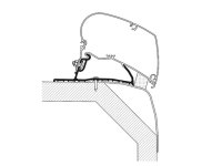 Awning adapter THULE Laika Kreos for roof awning Omnistor...