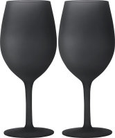 Set de verres à vin PC BRUNNER satin marron, 600 ml