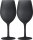 Set de verres à vin PC BRUNNER satin noir, 600 ml