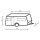 Protective cover BRUNNER Caravan Cover 12M 700 - 750 cm
