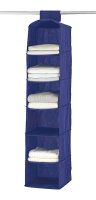 AIR 6-Compartment Hanging Shelf/Laundry Sorter, Blue