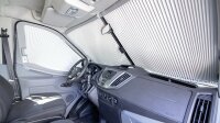 REMIfront blackout system IV Renault Master start. 04/11 with rainsensor Frame grey / Plisse beige