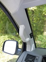 REMIfront blackout system IV Renault Master start. 04/11 with rainsensor Frame grey / Plisse beige