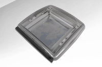 Dachfenster roofSTAR 4 motorisiert mit Zwangsent- lüftung mit Beleuchtung 40 x 40 cm