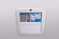 Dachfenster roofSTAR 4 motorisiert mit Zwangsent- lüftung mit Beleuchtung 40 x 40 cm