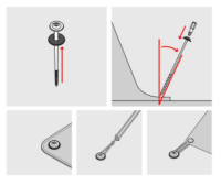 Tent screws set SPAX