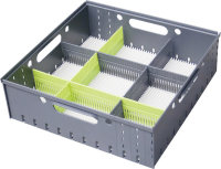 Stacking box purvario storage rack system