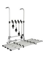 Porte-vélos Quipon Bike Rack 4 vélos, gris charge admise : 60 kg