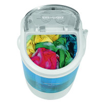 Mini-Waschmaschine EASYmaxx 260 W Fb.weiß / blau