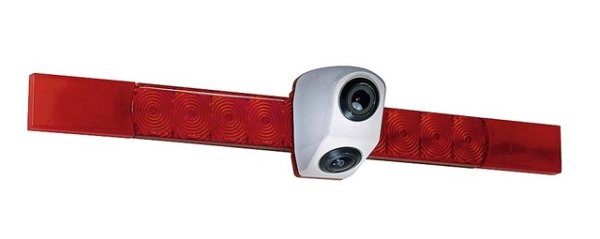 Reversing camera caratec Safety CS112TBLA Twin camera with third brake light