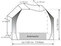 Bicycle protective cover HINDERMANN Professional