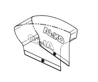 Wetterschutz AL-KO AKS Kupplung Fb.  schwarz