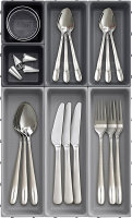 Drawer organiser set Joseph Joseph Blox© 7 pcs., colour grey / taupe