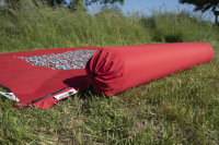 Polochon BENT Zip-XL Lounger coloris rouge