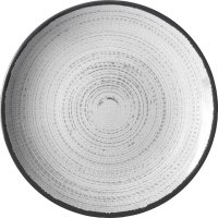 Dessert plate Brunner Tivoli Diam. 20 cm white/black