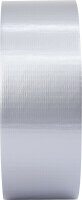 Ruban tissu uni Petec 50 x 48 mm, argent