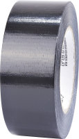 Uni-Gewebeband Petec 50 m x 48 mm Farbe schwarz